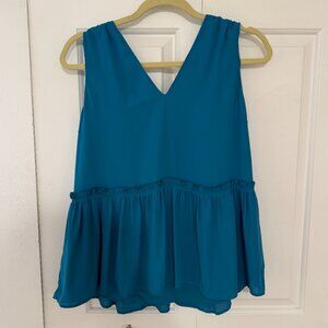 Turquoise Loft Blouse - S